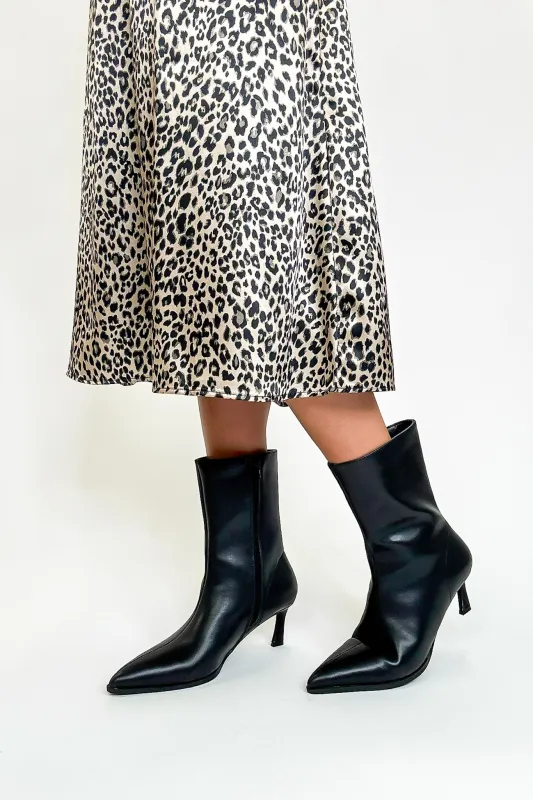 Haute Point Heeled Ankle Booties sold by Madison + Mallory
