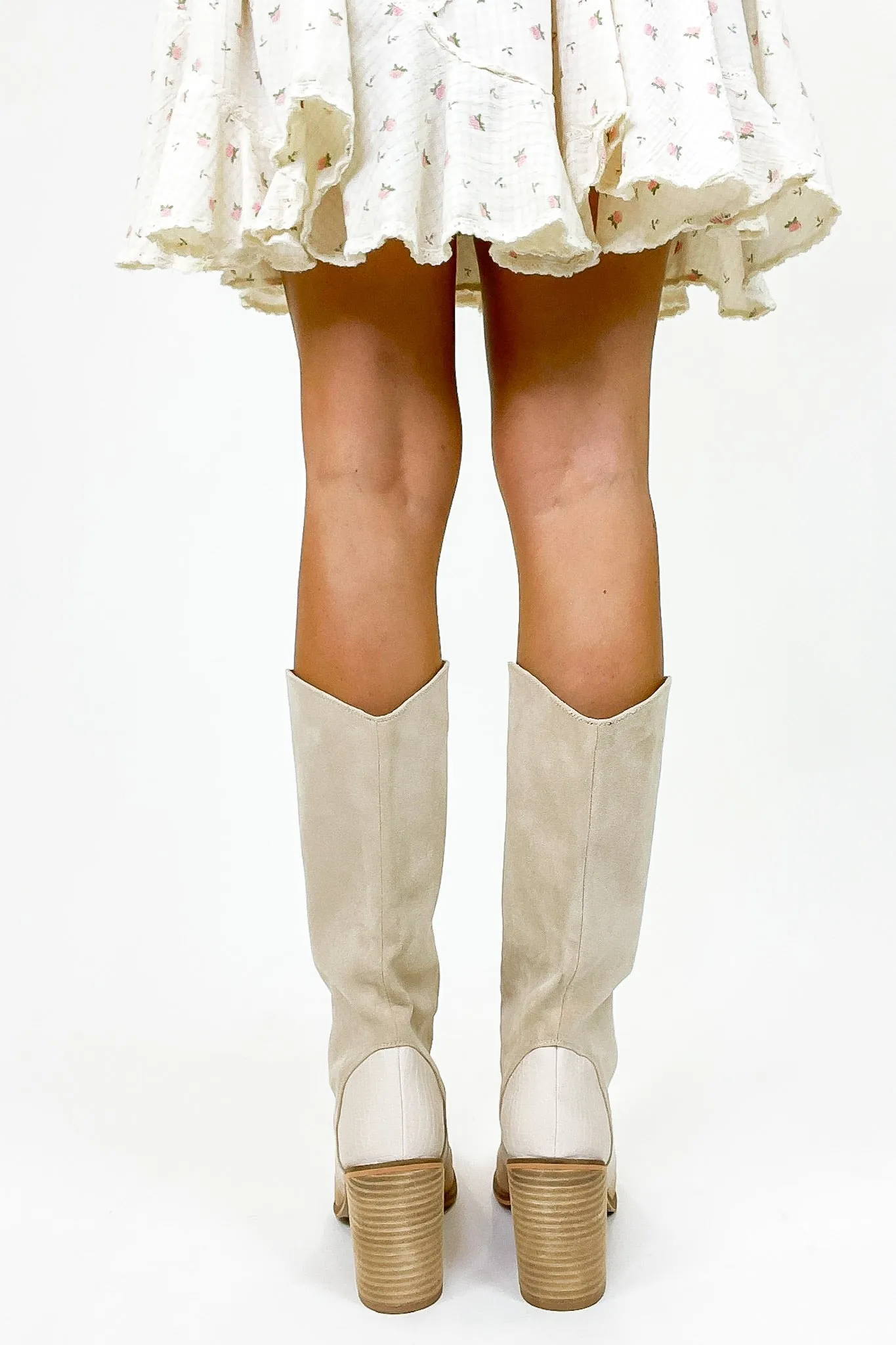 Suede Shift Three Tone Faux Suede Boots sold by Madison + Mallory product image thumbnail 4