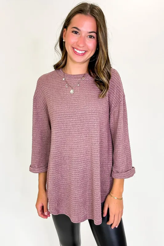 Ease Edit Relaxed Fit Top sold by Madison + Mallory