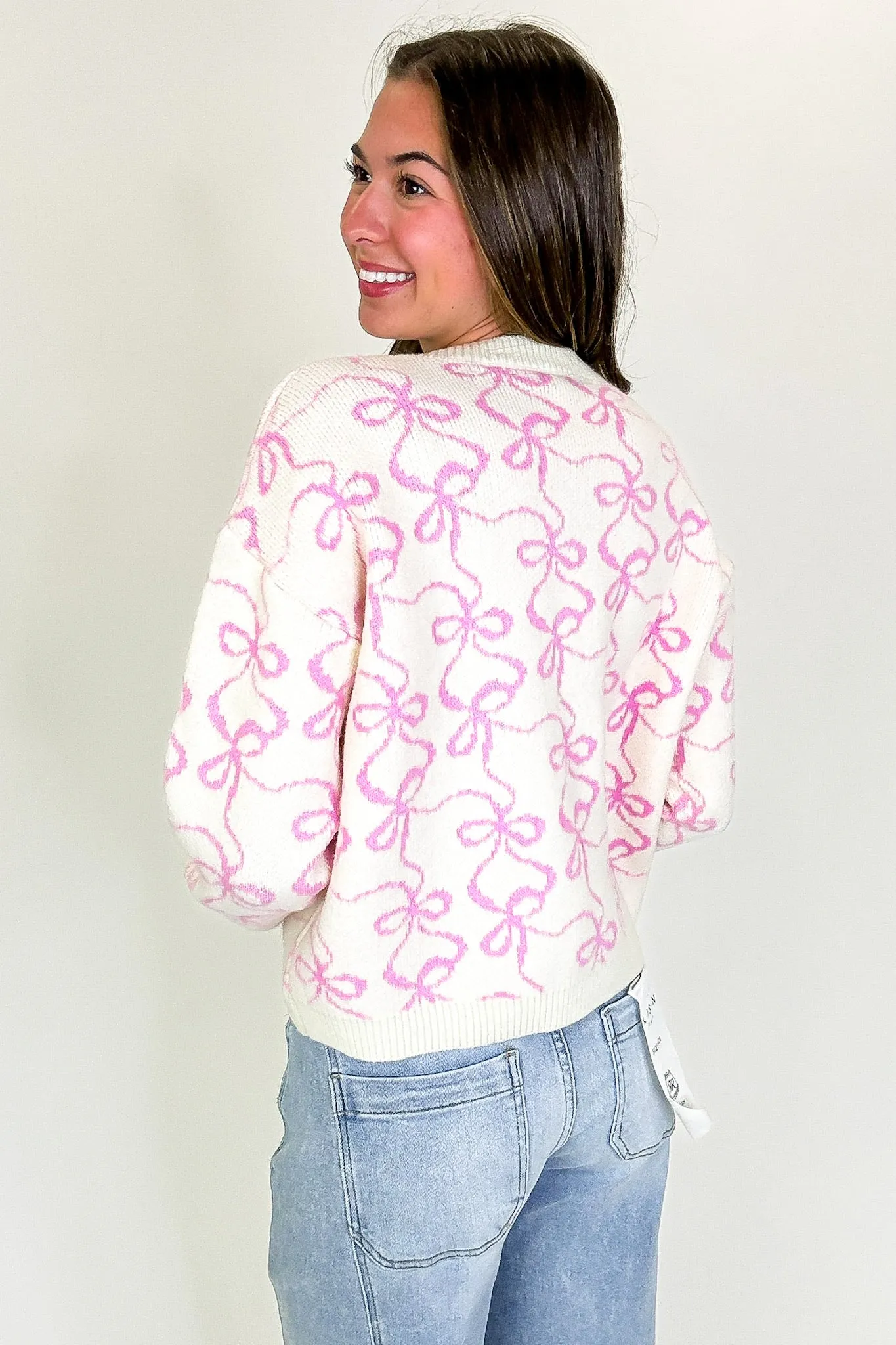 The Bowline Jacquard Knit Relaxed Crop Sweater sold by Madison + Mallory product image thumbnail 2