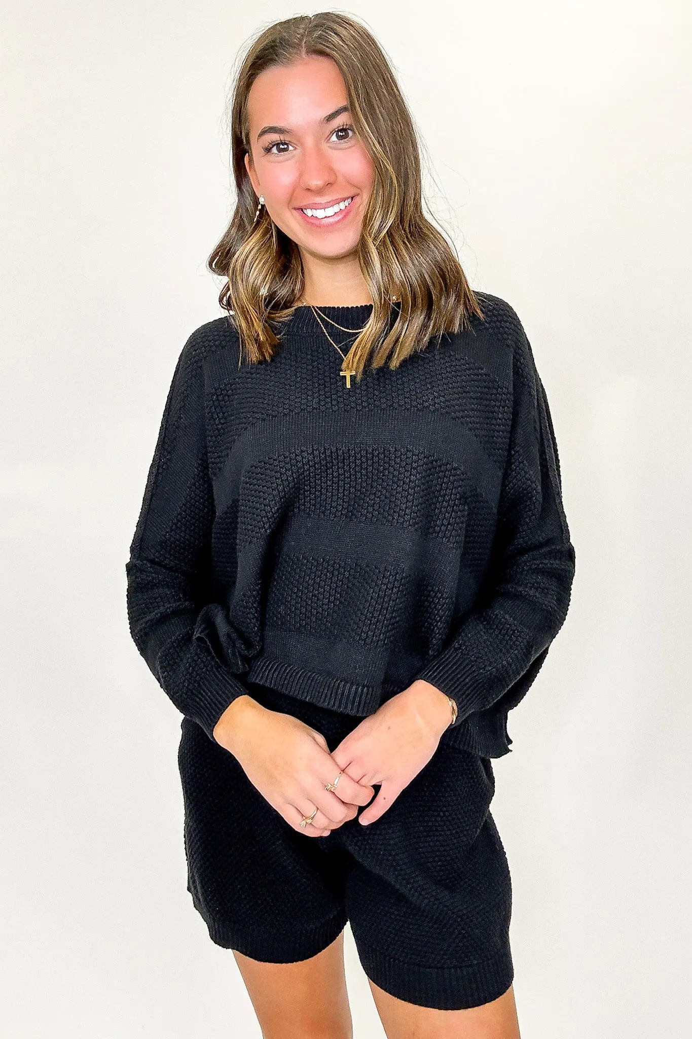 Ease Relaxed Fit Knit Top and Shorts Set sold by Madison + Mallory product image thumbnail 4