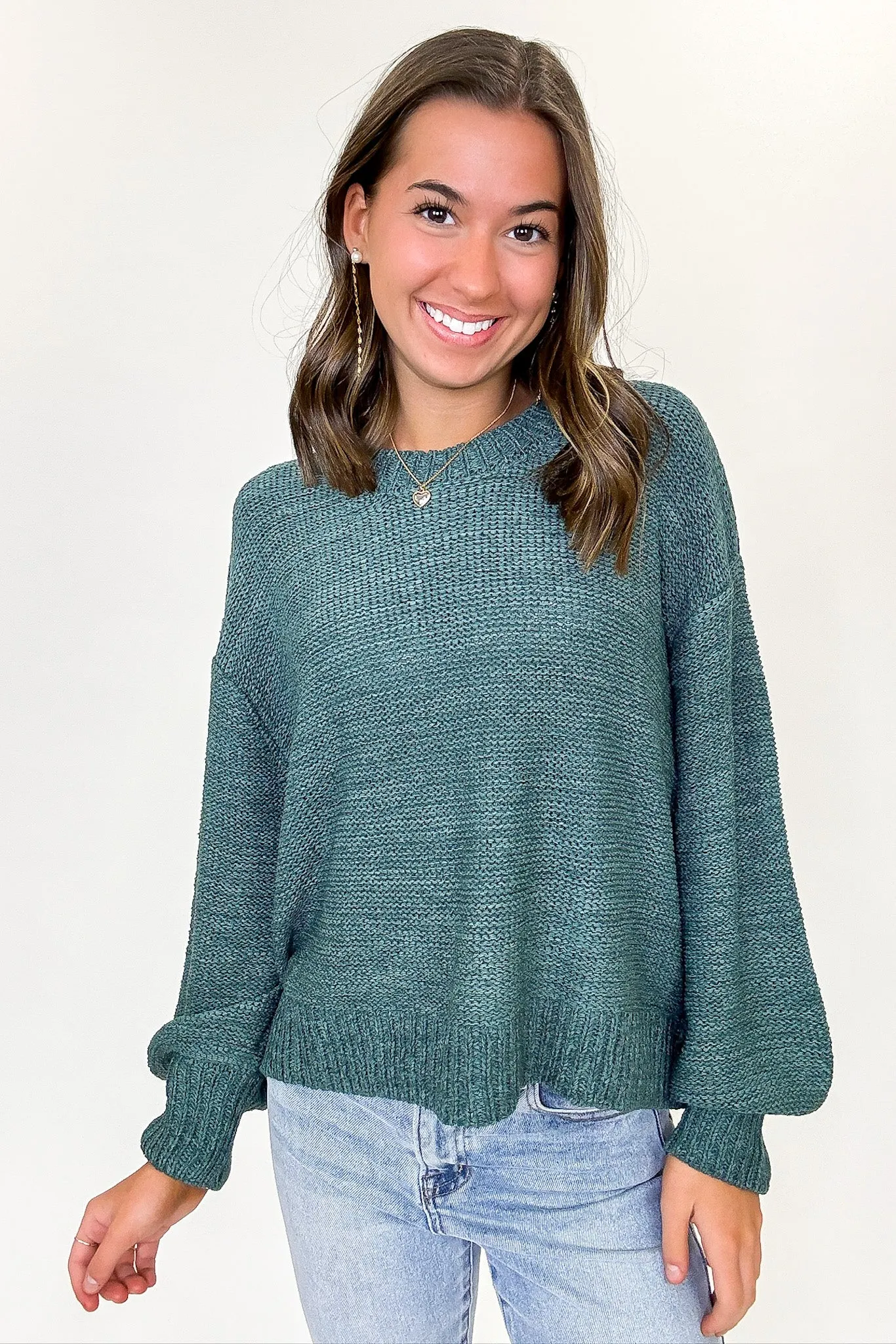 Softscape Oversized Balloon Sleeve Sweater sold by Madison + Mallory product image thumbnail 4