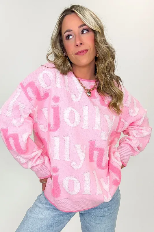 Holly Jolly Cheer Knit Sweater sold by Madison + Mallory