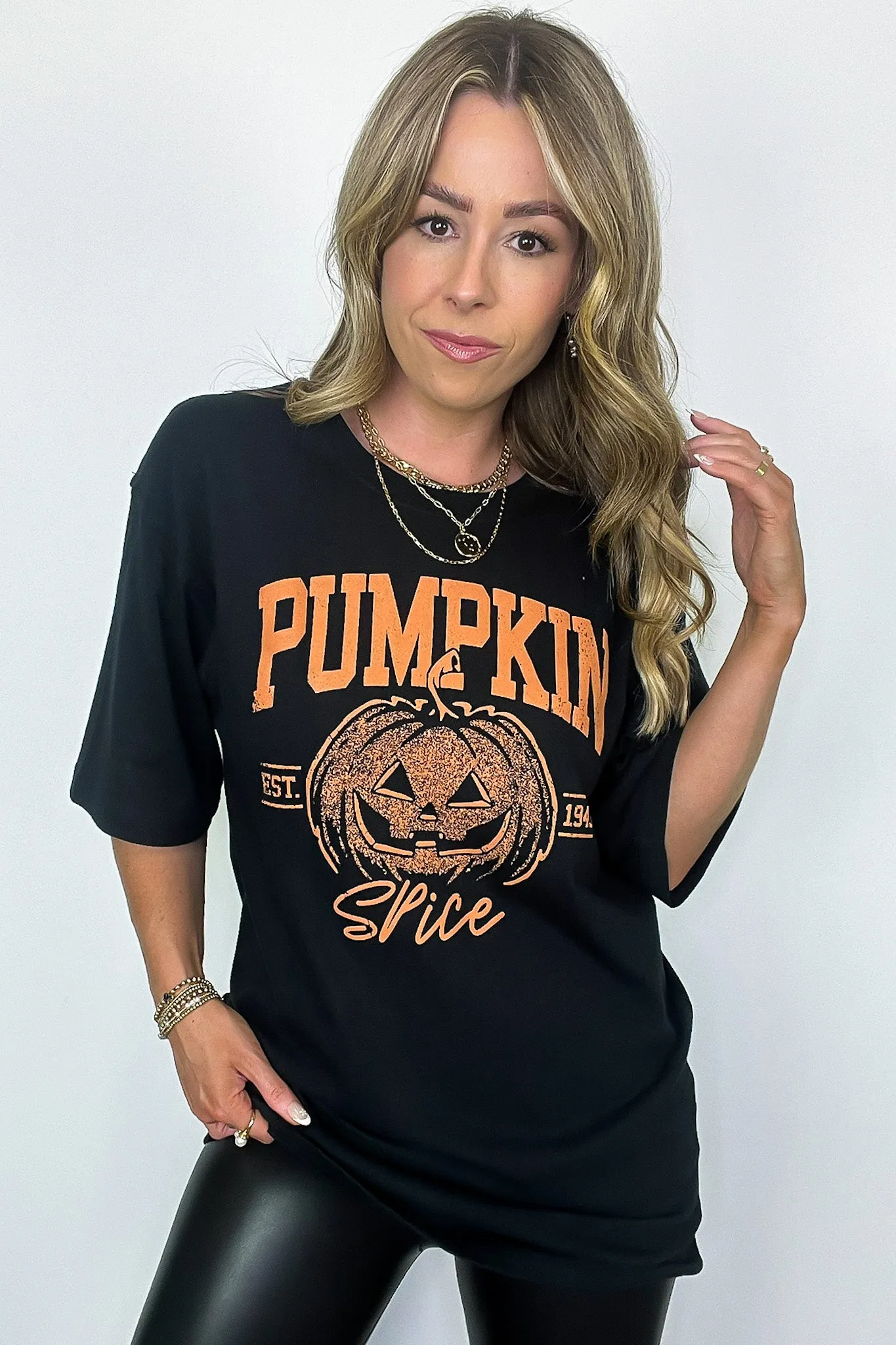 Pumpkin Spice Vintage Graphic Tee - FINAL SALE sold by Madison + Mallory product image thumbnail 5