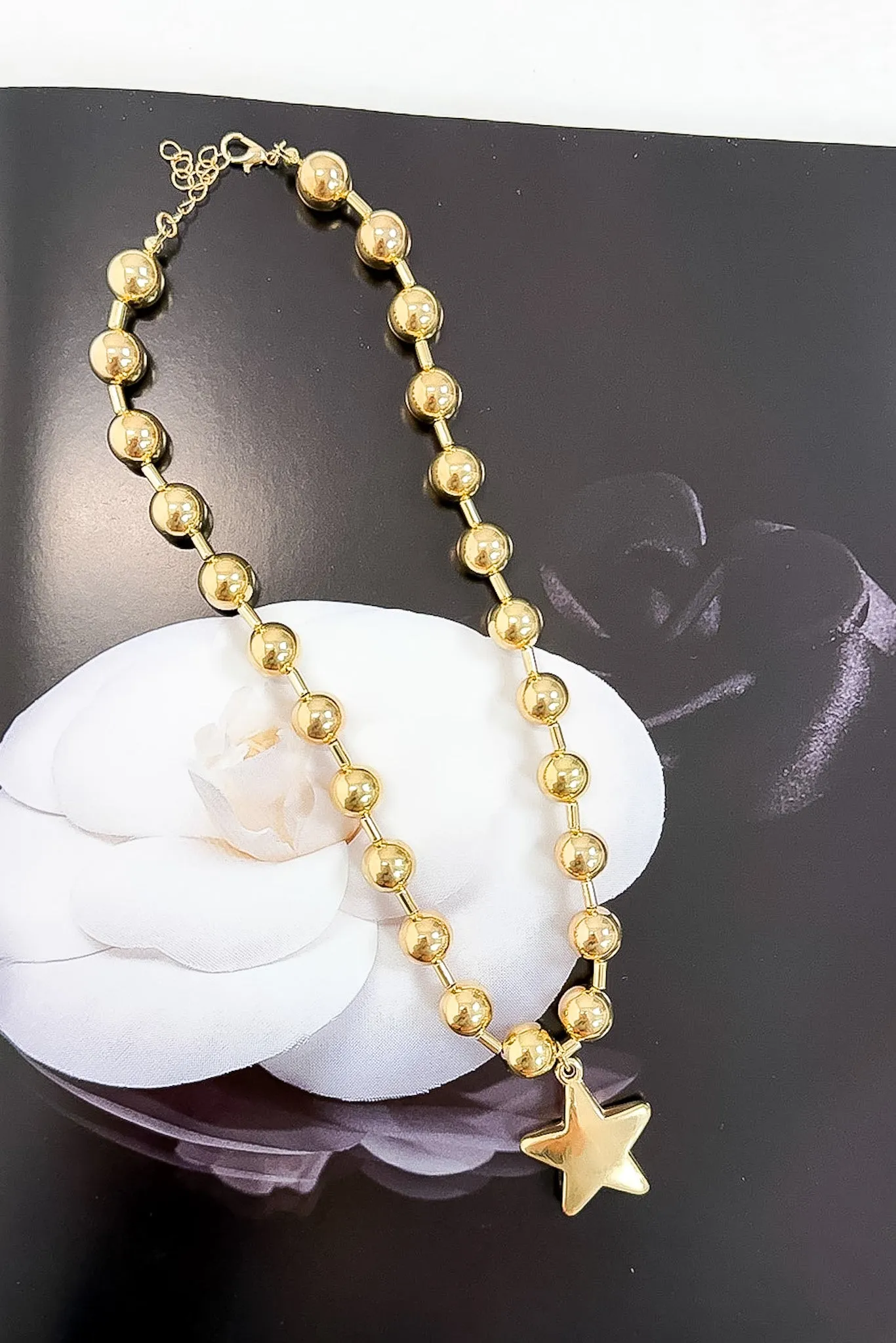 Starlight Link Chain Statement Necklace sold by Madison + Mallory product image thumbnail 2