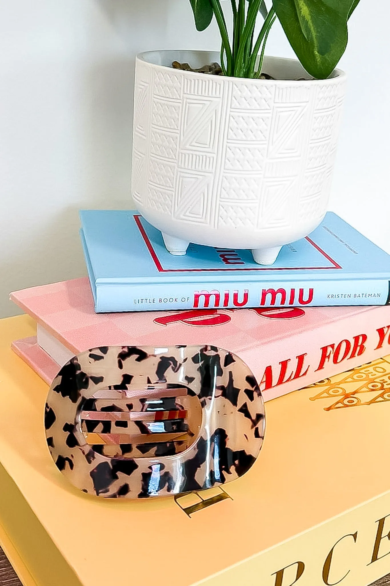 Glossy Hold Lay Flat Oval Hair Claw Clip sold by Madison + Mallory product image thumbnail 5