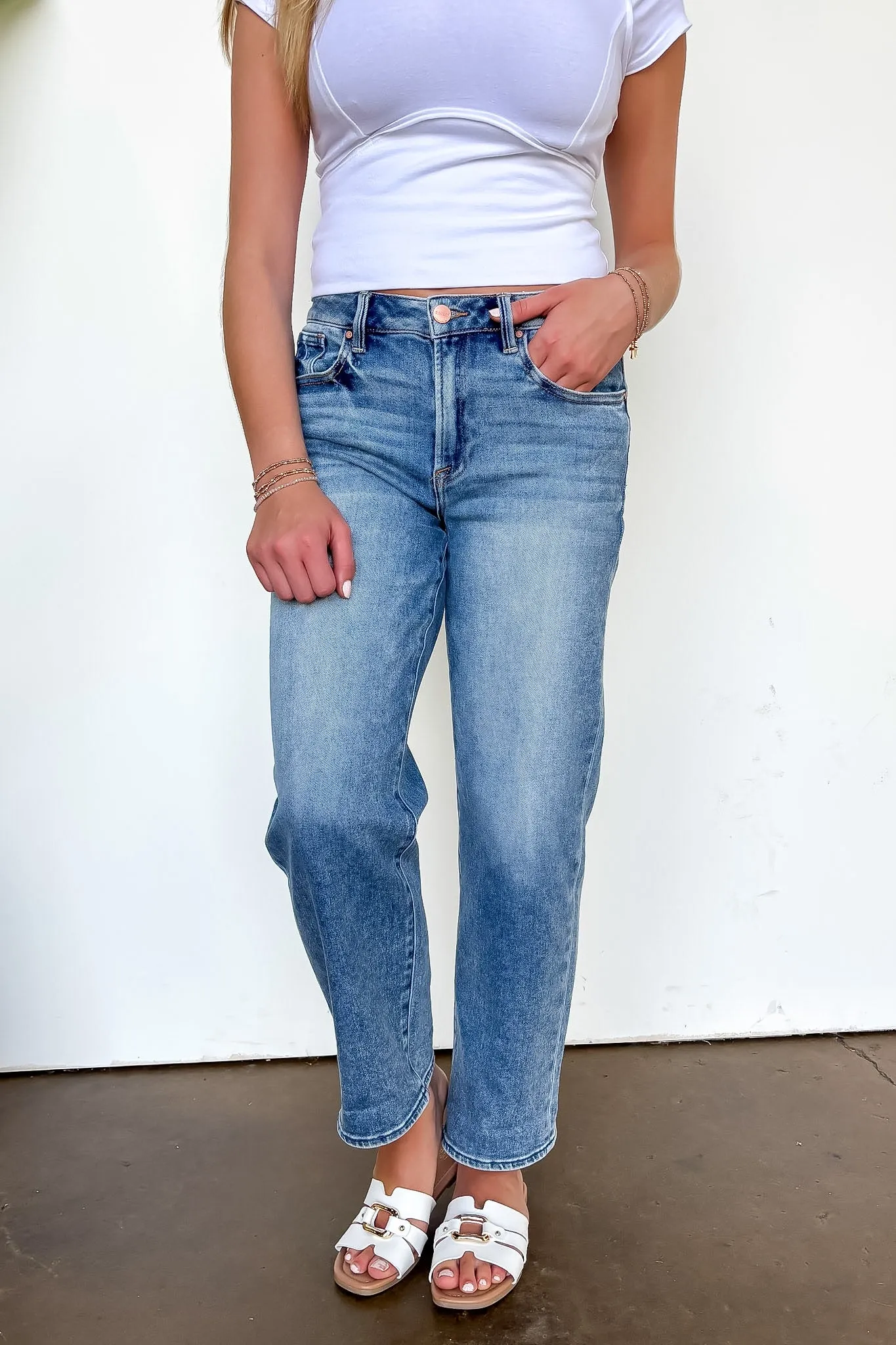 Signature Cuff Boyfriend Jeans sold by Madison + Mallory product image thumbnail 4