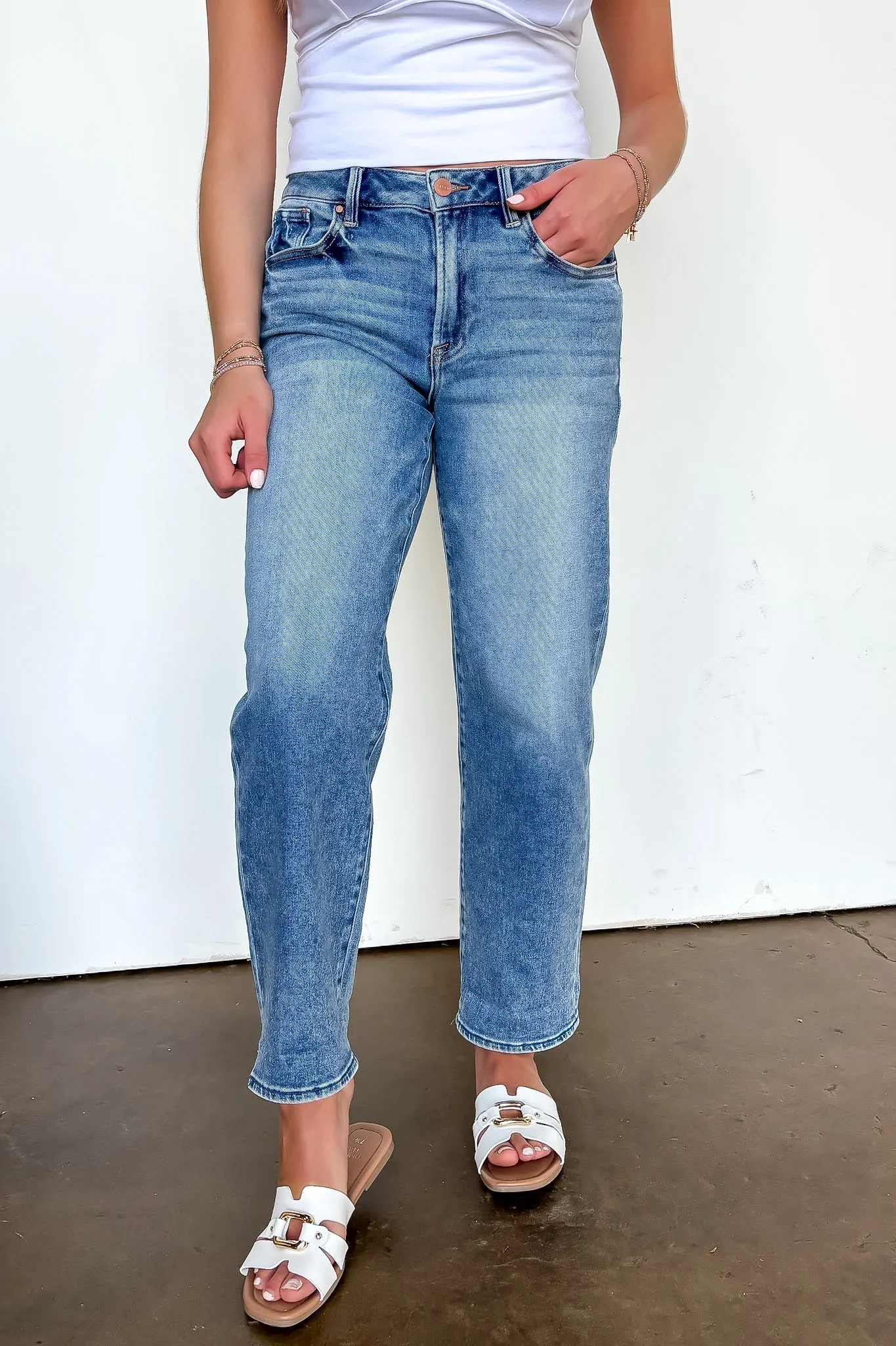 Signature Cuff Boyfriend Jeans sold by Madison + Mallory product image thumbnail 5