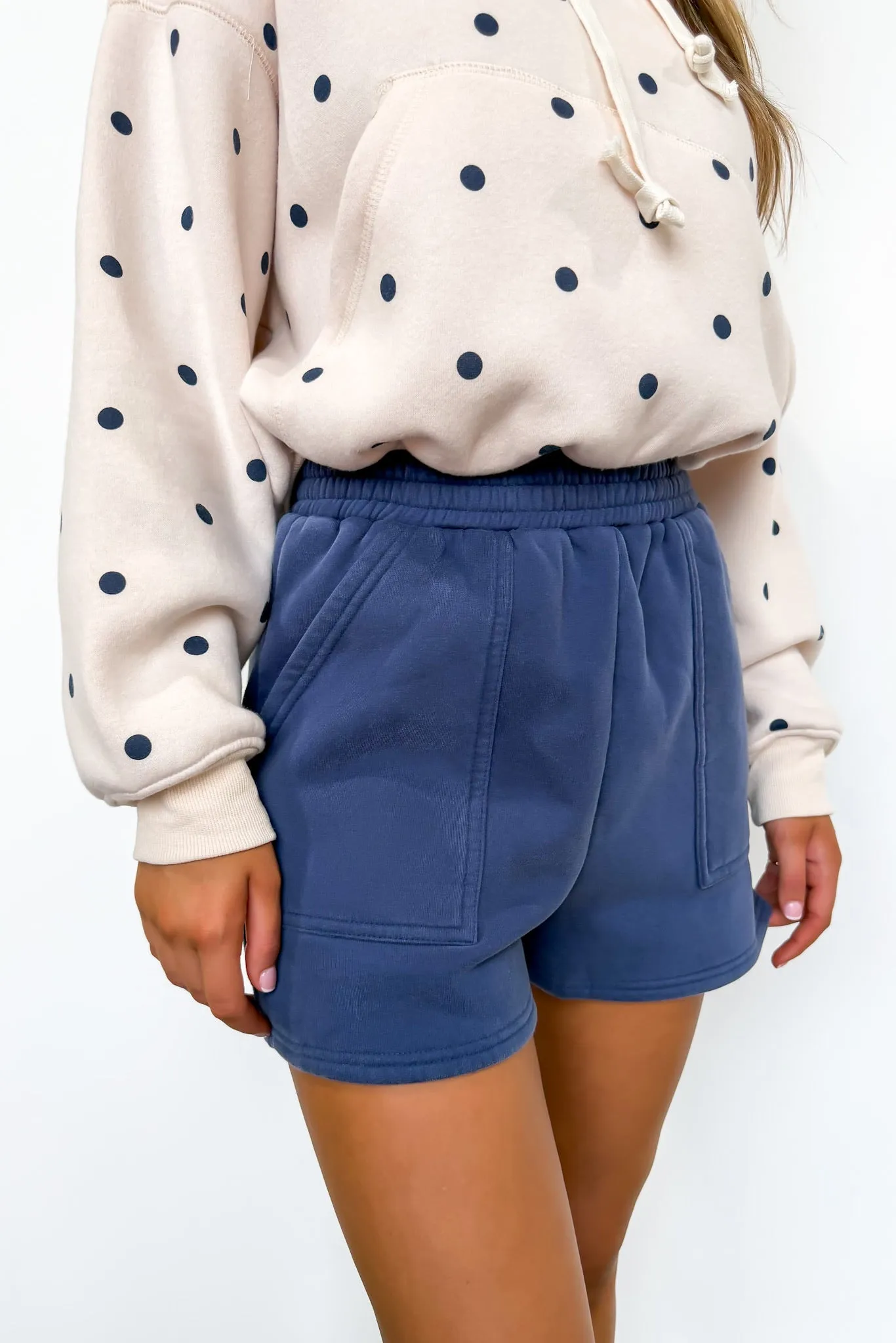 Easy Comfort Knit Detail Lounge Shorts sold by Madison + Mallory product image thumbnail 3