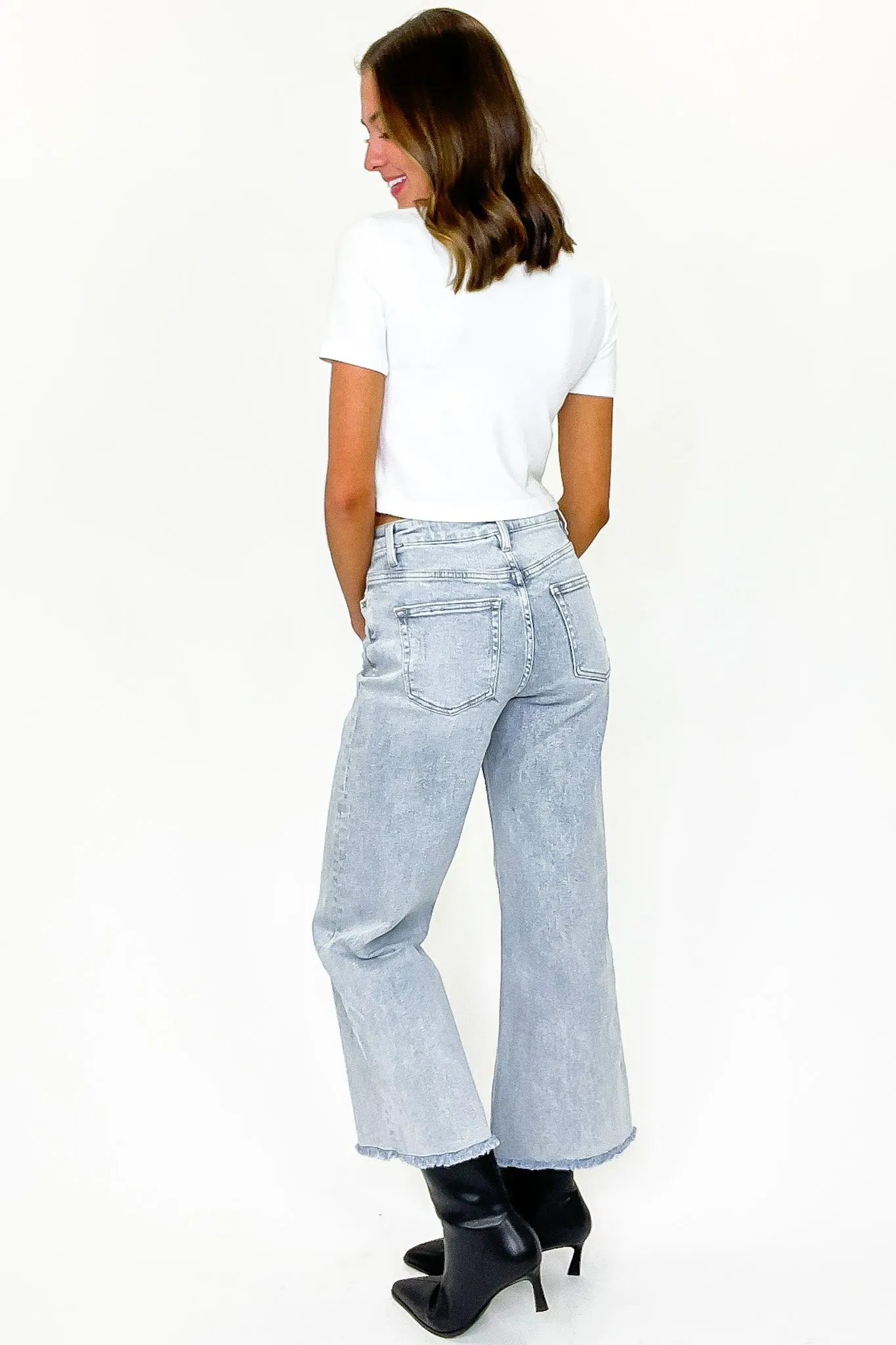 Summit Wide Leg Jeans sold by Madison + Mallory product image thumbnail 3
