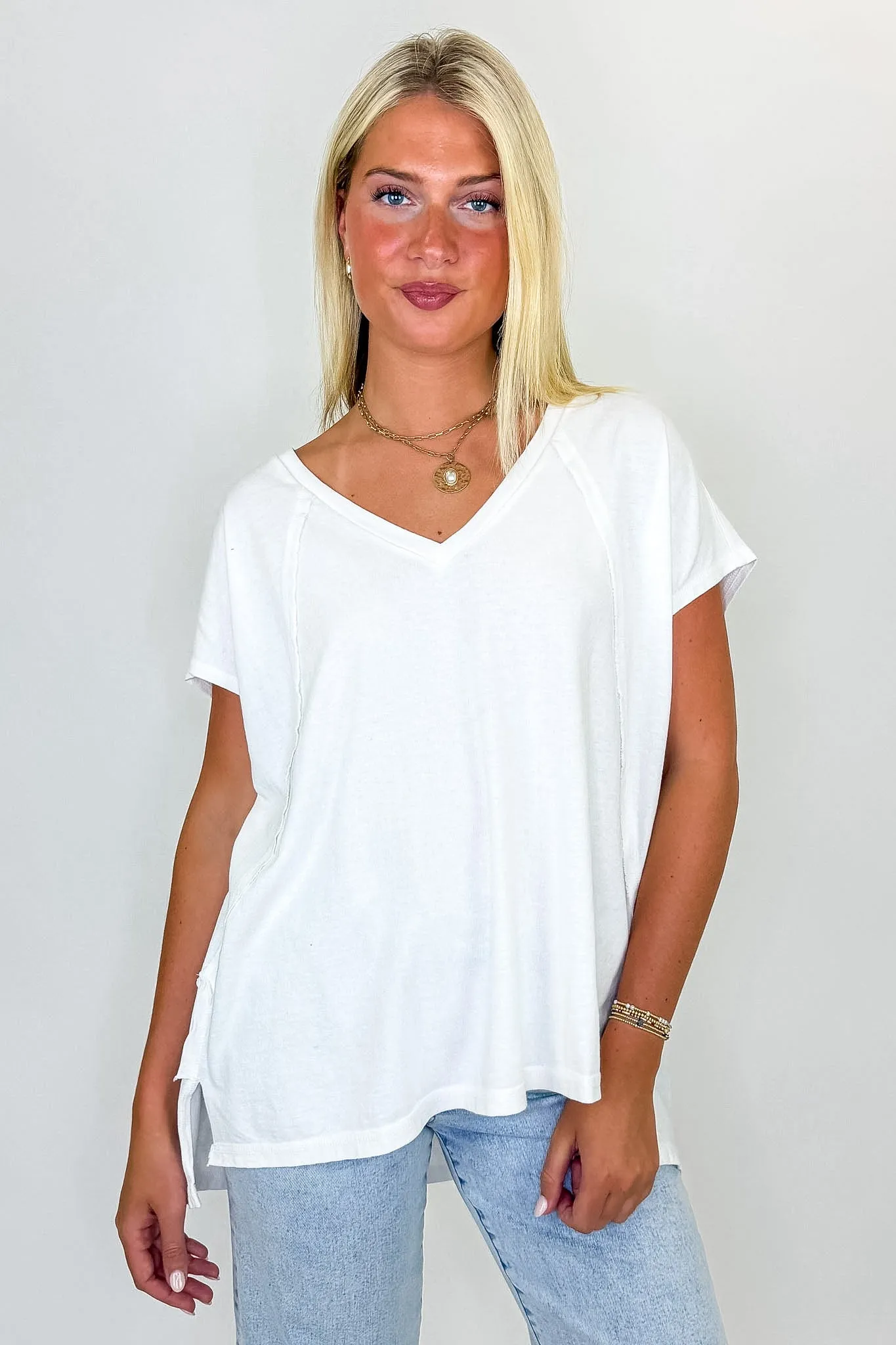 Mineral Motion V-Neck Top sold by Madison + Mallory product image thumbnail 2