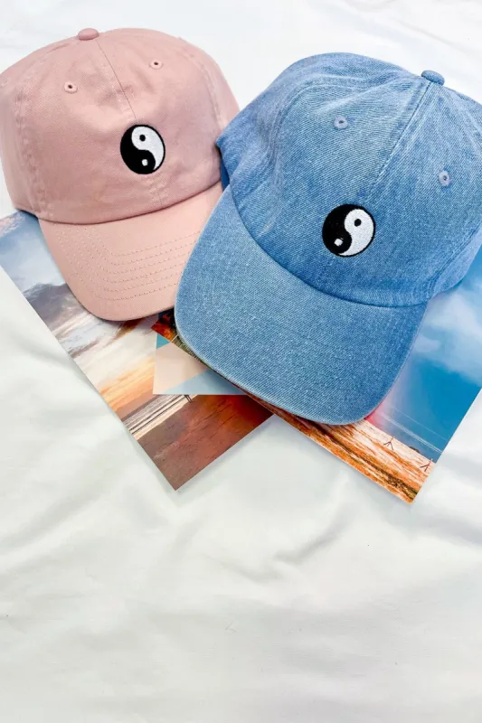 Yin Yang Embroidered Dad Hat - FINAL SALE sold by Madison + Mallory