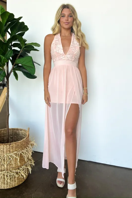 Inspiring Glamour Floral V-Neck Maxi Dress - FINAL SALE sold by Madison + Mallory