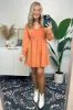 Graceful Finesse Long Sleeve V-Neck Dress - FINAL SALE sold by Madison + Mallory