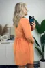 Graceful Finesse Long Sleeve V-Neck Dress - FINAL SALE sold by Madison + Mallory