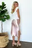 Forever Timeless Satin Midi Skirt - FINAL SALE sold by Madison + Mallory
