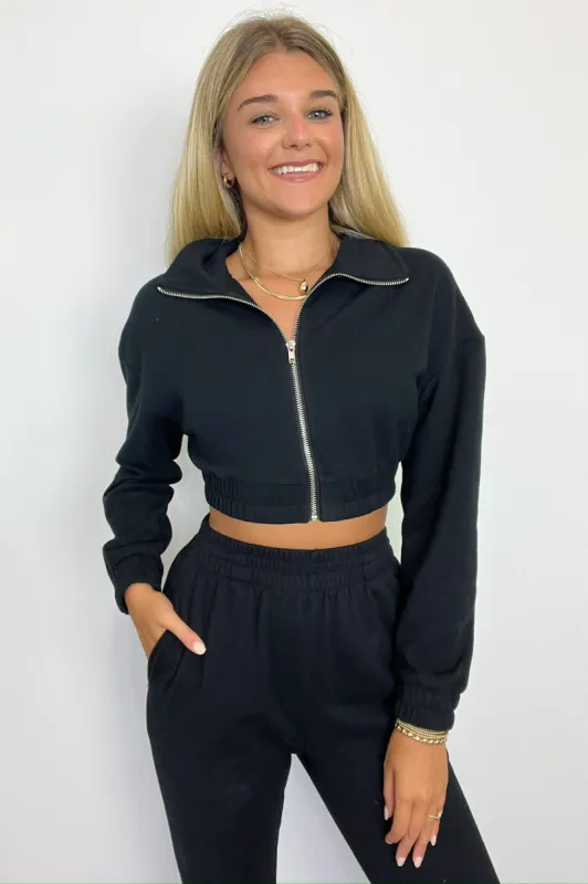 Catie French Terry Zip Up Jacket - FINAL SALE sold by Madison + Mallory