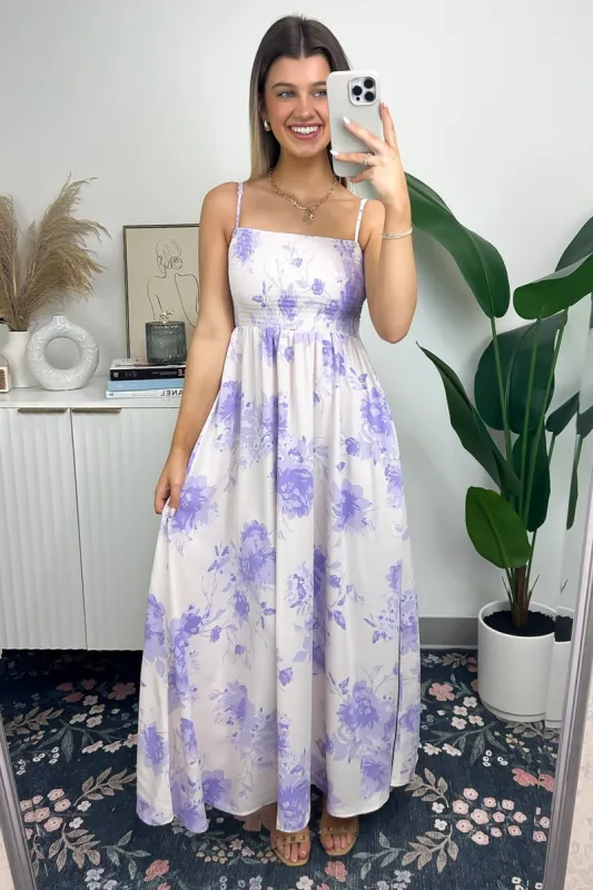 Wondrous Muse Flowy Floral Maxi Dress sold by Madison + Mallory