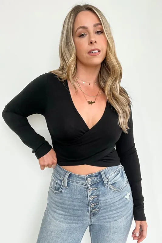 Mayzie Twist Front Crop Top - FINAL SALE sold by Madison + Mallory