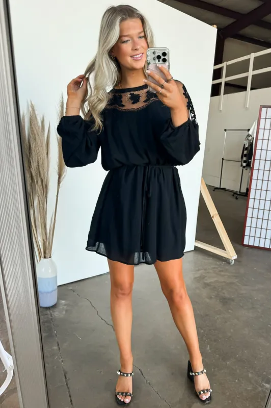 Delicate Perfection Lace Embroidered Dress - FINAL SALE sold by Madison + Mallory
