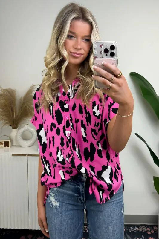 Bexlei Relaxed Fit Animal Print Top - FINAL SALE sold by Madison + Mallory