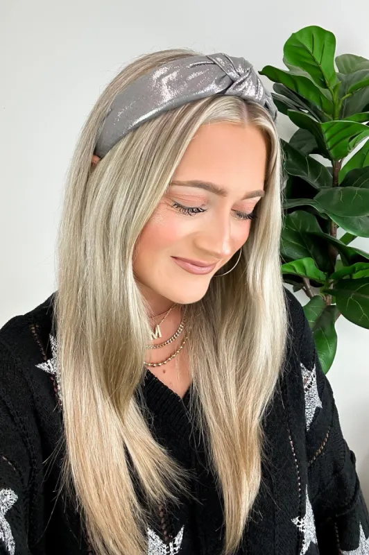 Nalani Metallic Knotted Headband - FINAL SALE sold by Madison + Mallory