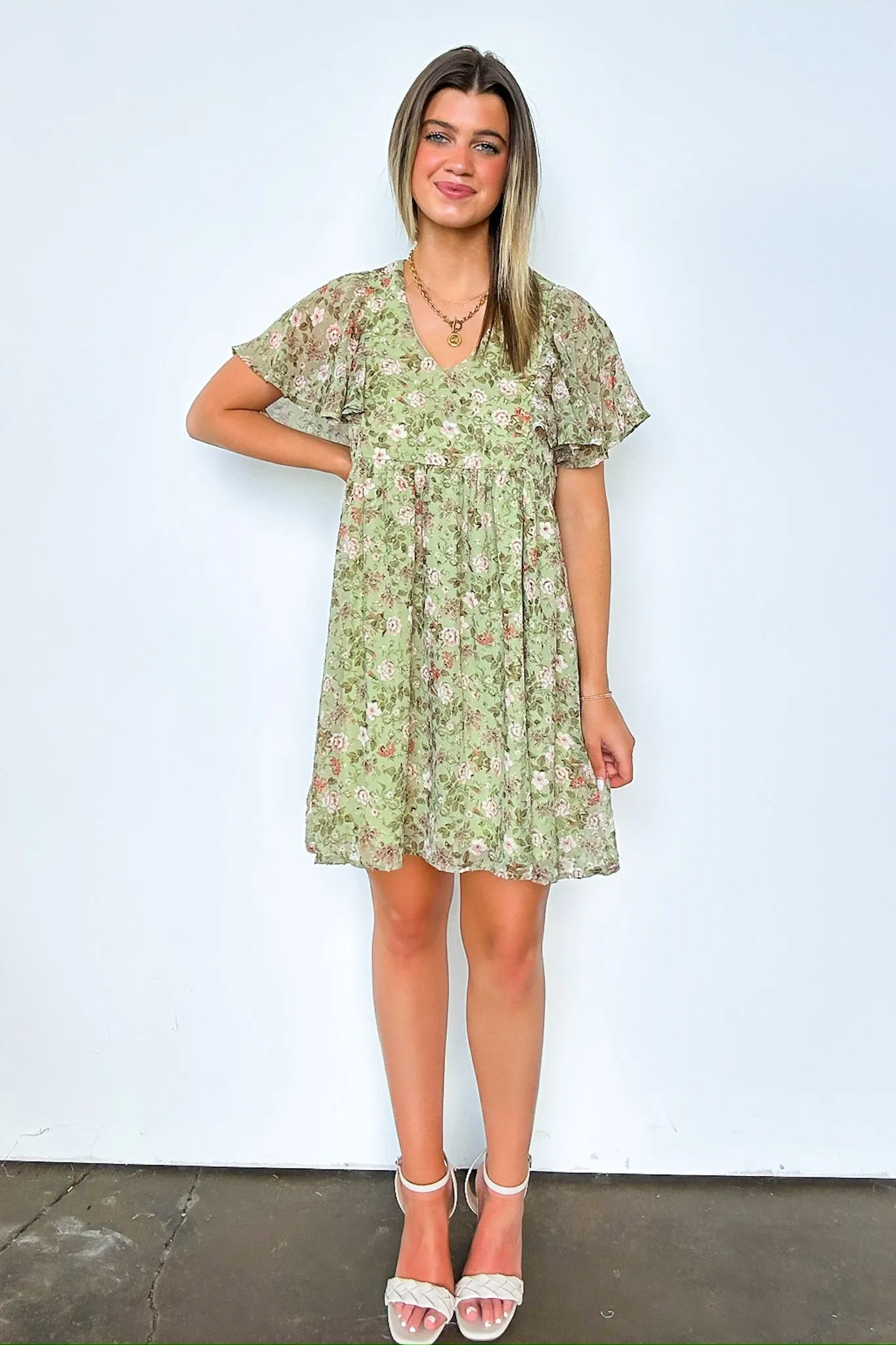 Charming Sunshine Floral Print Dress - FINAL SALE sold by Madison + Mallory product image thumbnail 2