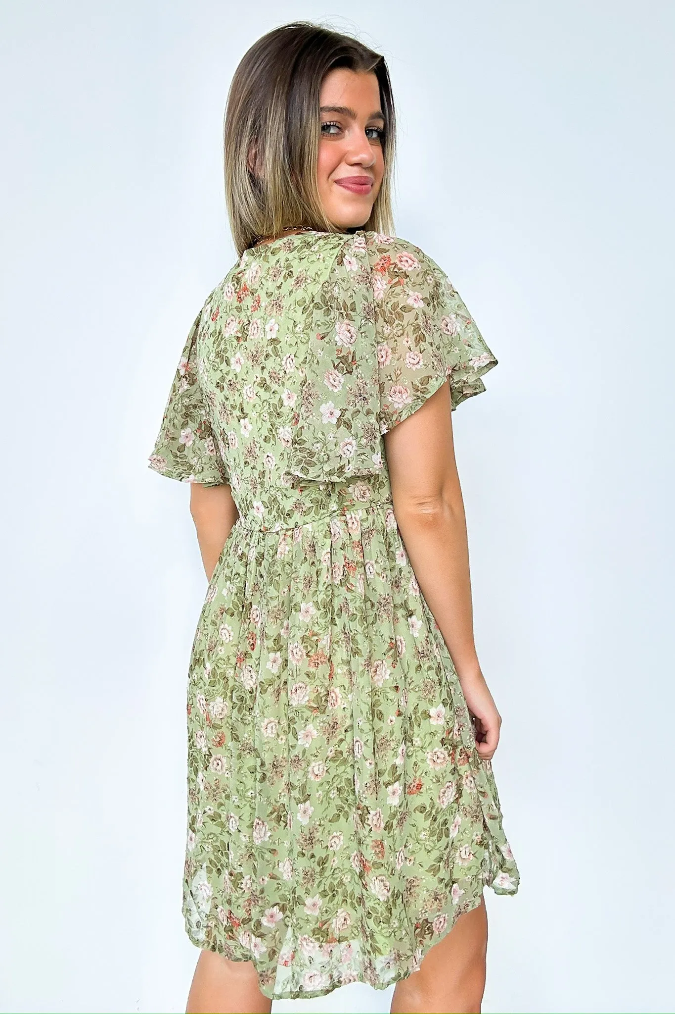 Charming Sunshine Floral Print Dress - FINAL SALE sold by Madison + Mallory product image thumbnail 3