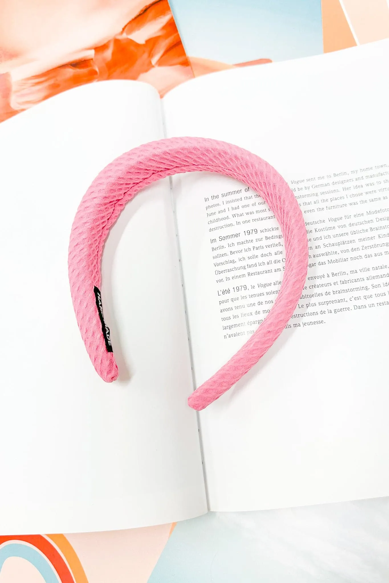 Lizetto Solid Puff Headband - FINAL SALE sold by Madison + Mallory product image thumbnail 4