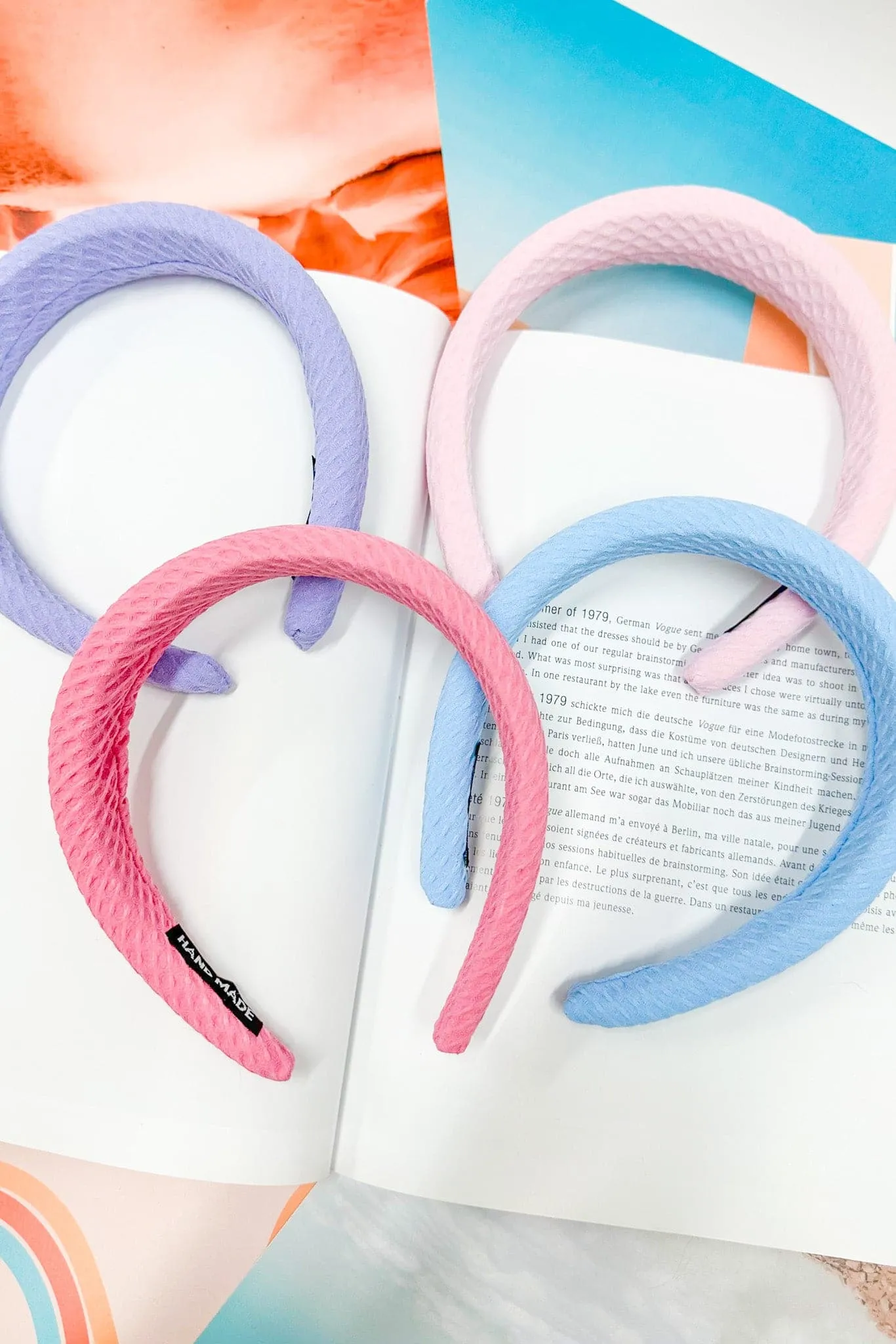 Lizetto Solid Puff Headband - FINAL SALE sold by Madison + Mallory