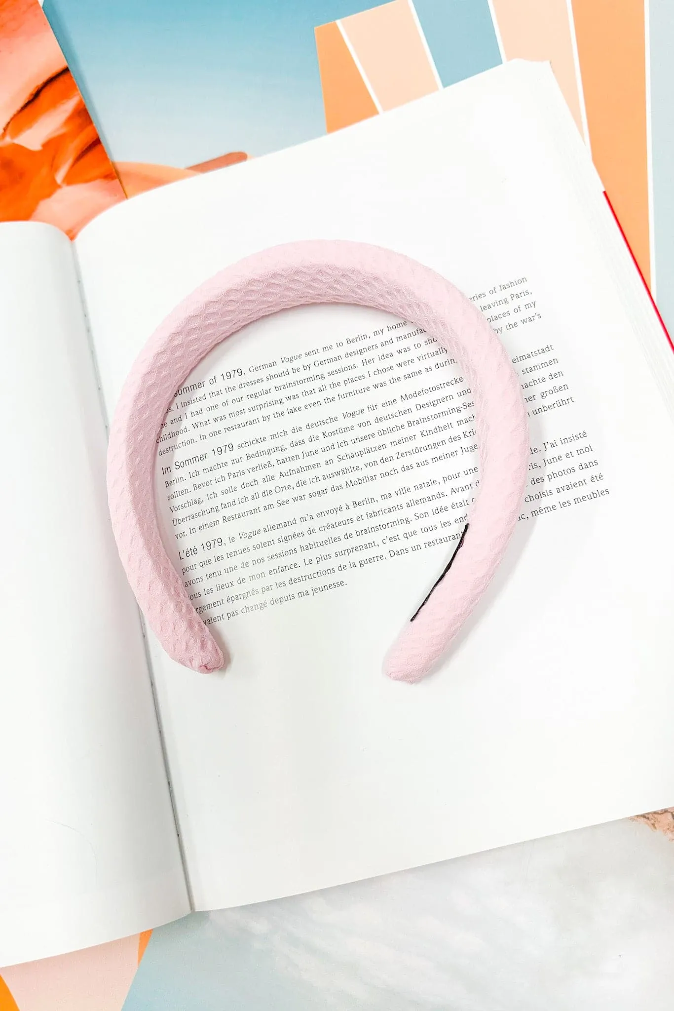 Lizetto Solid Puff Headband - FINAL SALE sold by Madison + Mallory product image thumbnail 2