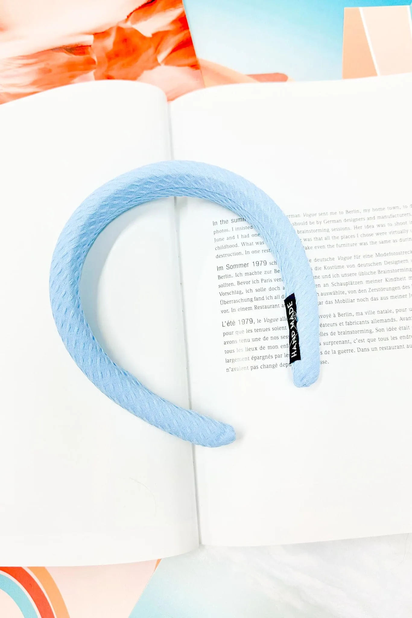 Lizetto Solid Puff Headband - FINAL SALE sold by Madison + Mallory product image thumbnail 3