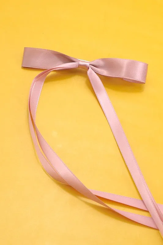 Darling Impulse Long Bow Hair Clip - FINAL SALE sold by Madison + Mallory product image thumbnail 5