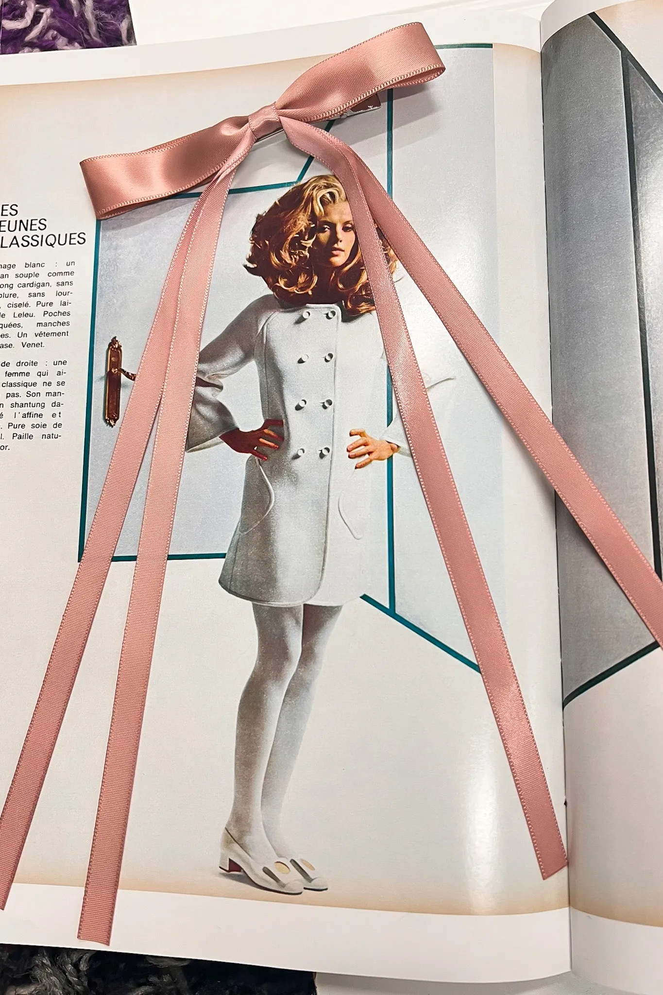 Darling Impulse Long Bow Hair Clip - FINAL SALE sold by Madison + Mallory product image thumbnail 4