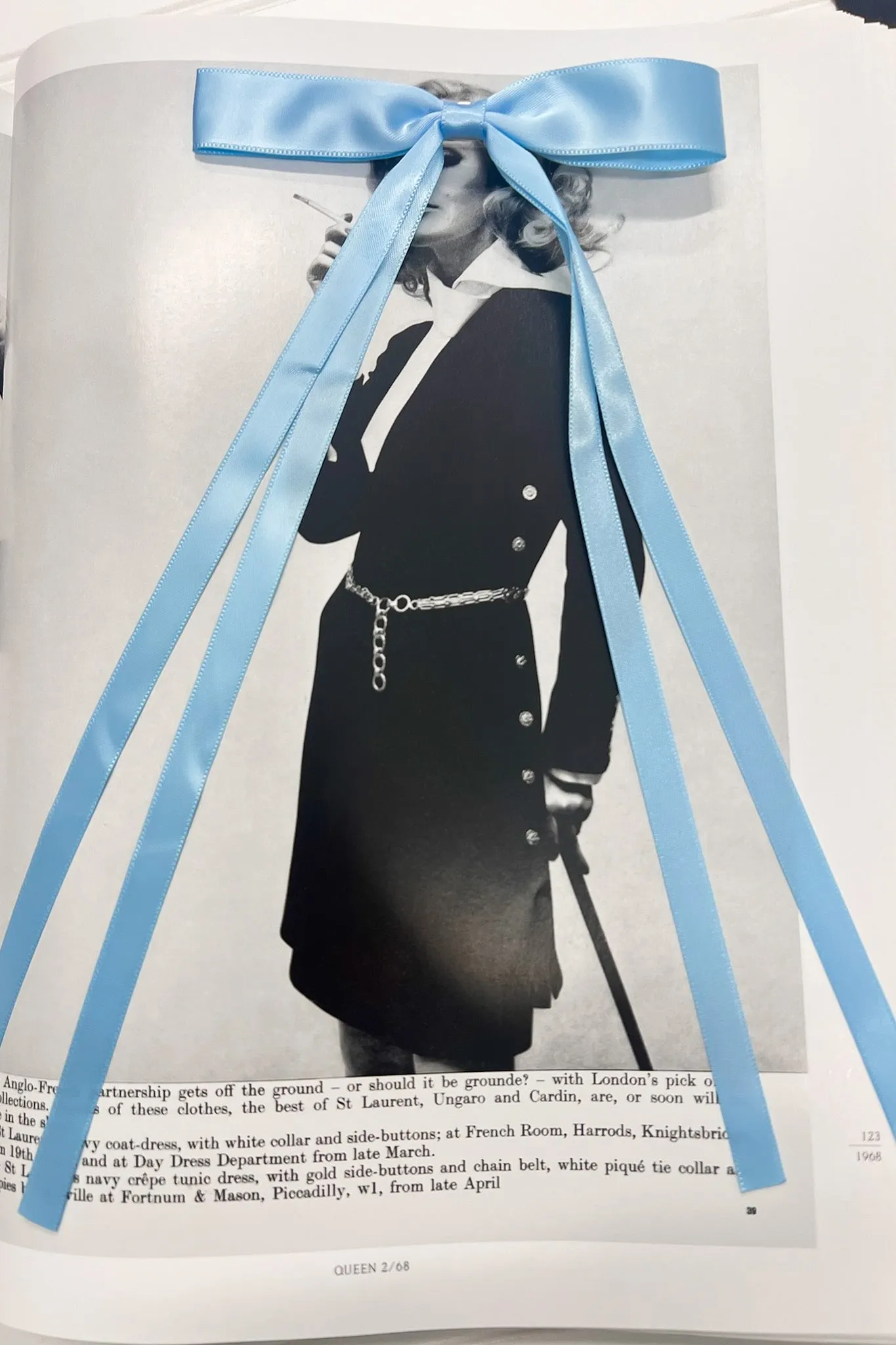 Darling Impulse Long Bow Hair Clip - FINAL SALE sold by Madison + Mallory