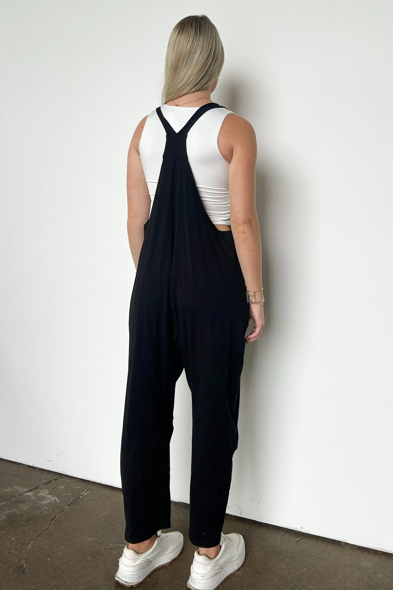 Jeayne Relaxed Fit V-Neck Jumpsuit - FINAL SALE sold by Madison + Mallory product image thumbnail 2