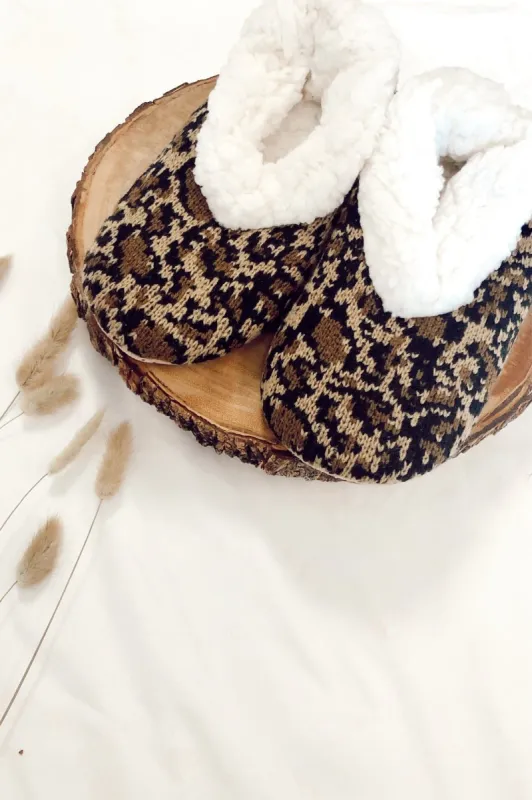 Fierce Desires Animal Print Slippers - FINAL SALE sold by Madison + Mallory