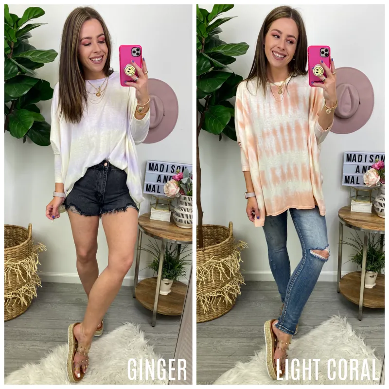 Playing Tourist Cloud Wash Top sold by Madison + Mallory