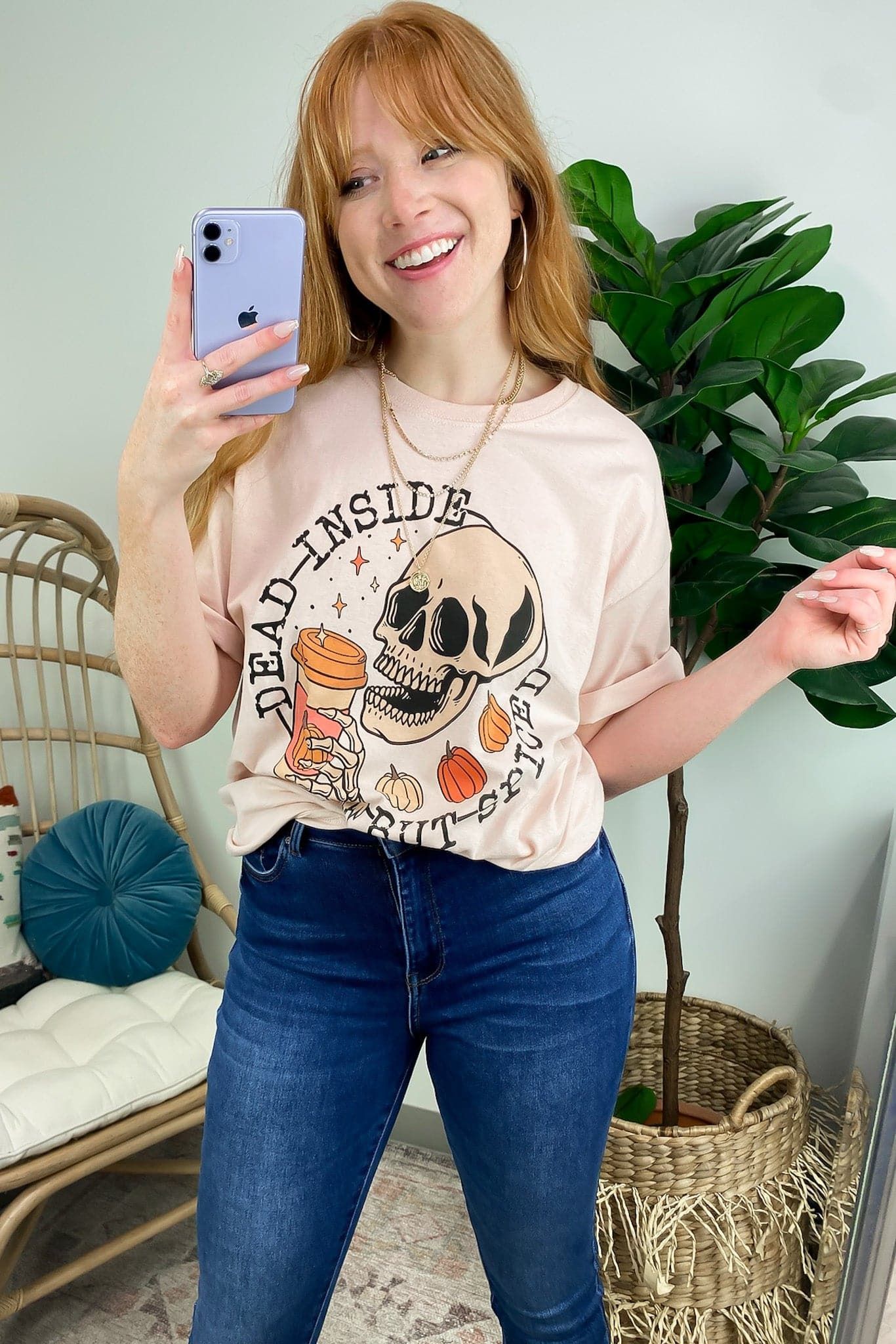 Halloween Spiced Graphic Tee - FINAL SALE sold by Madison + Mallory product image thumbnail 2