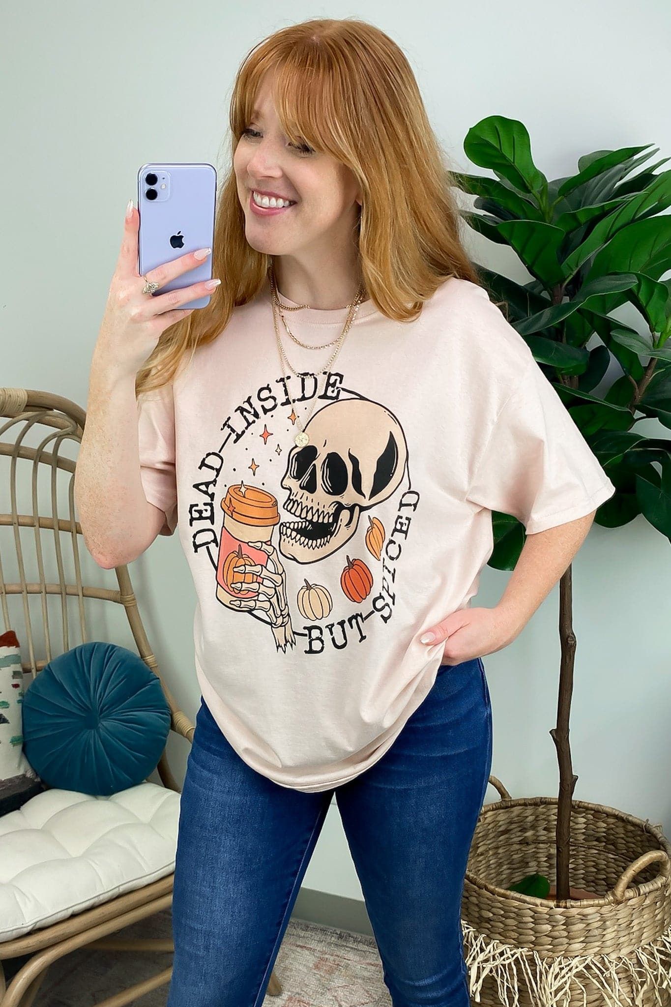 Halloween Spiced Graphic Tee - FINAL SALE sold by Madison + Mallory