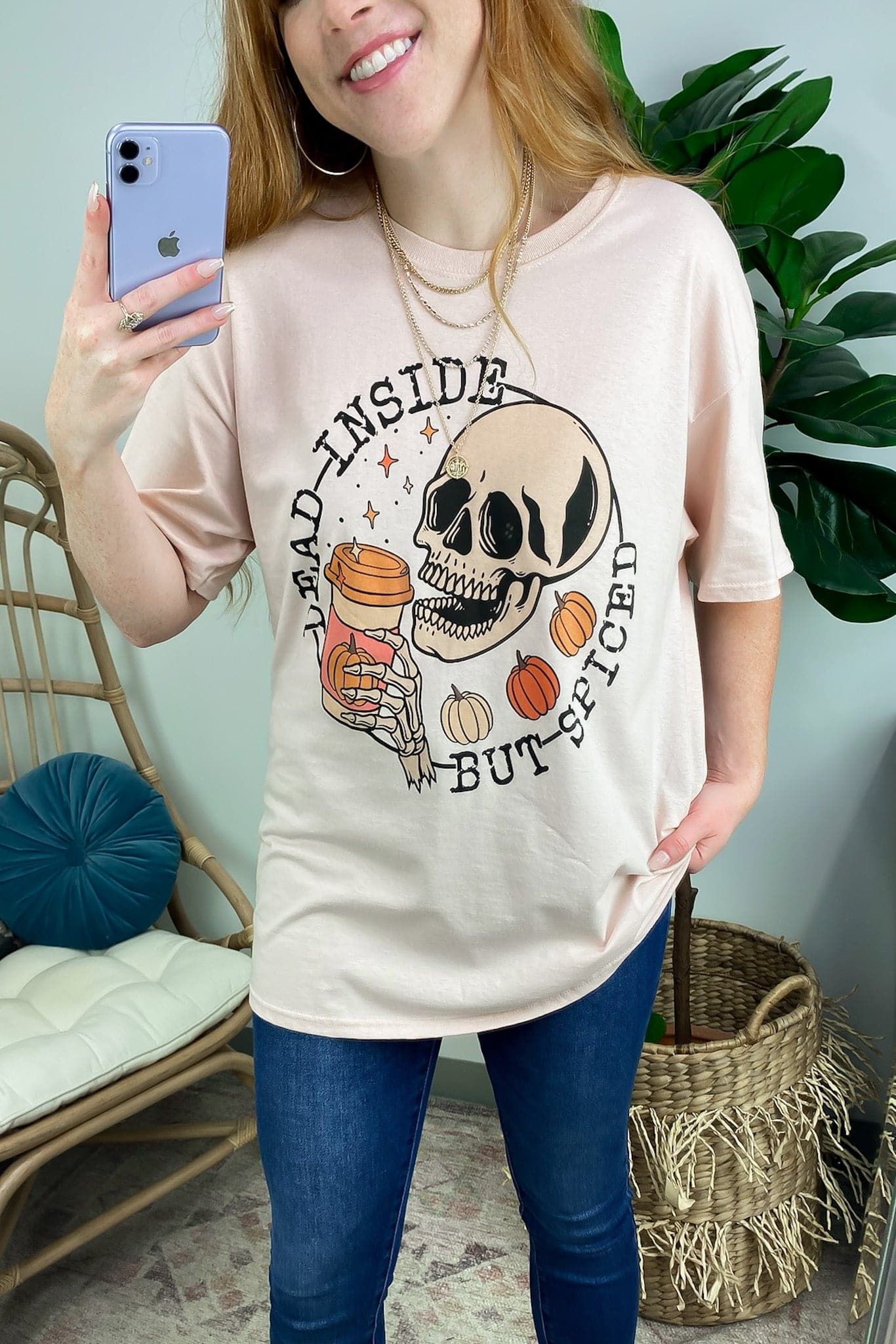 Halloween Spiced Graphic Tee - FINAL SALE sold by Madison + Mallory product image thumbnail 3
