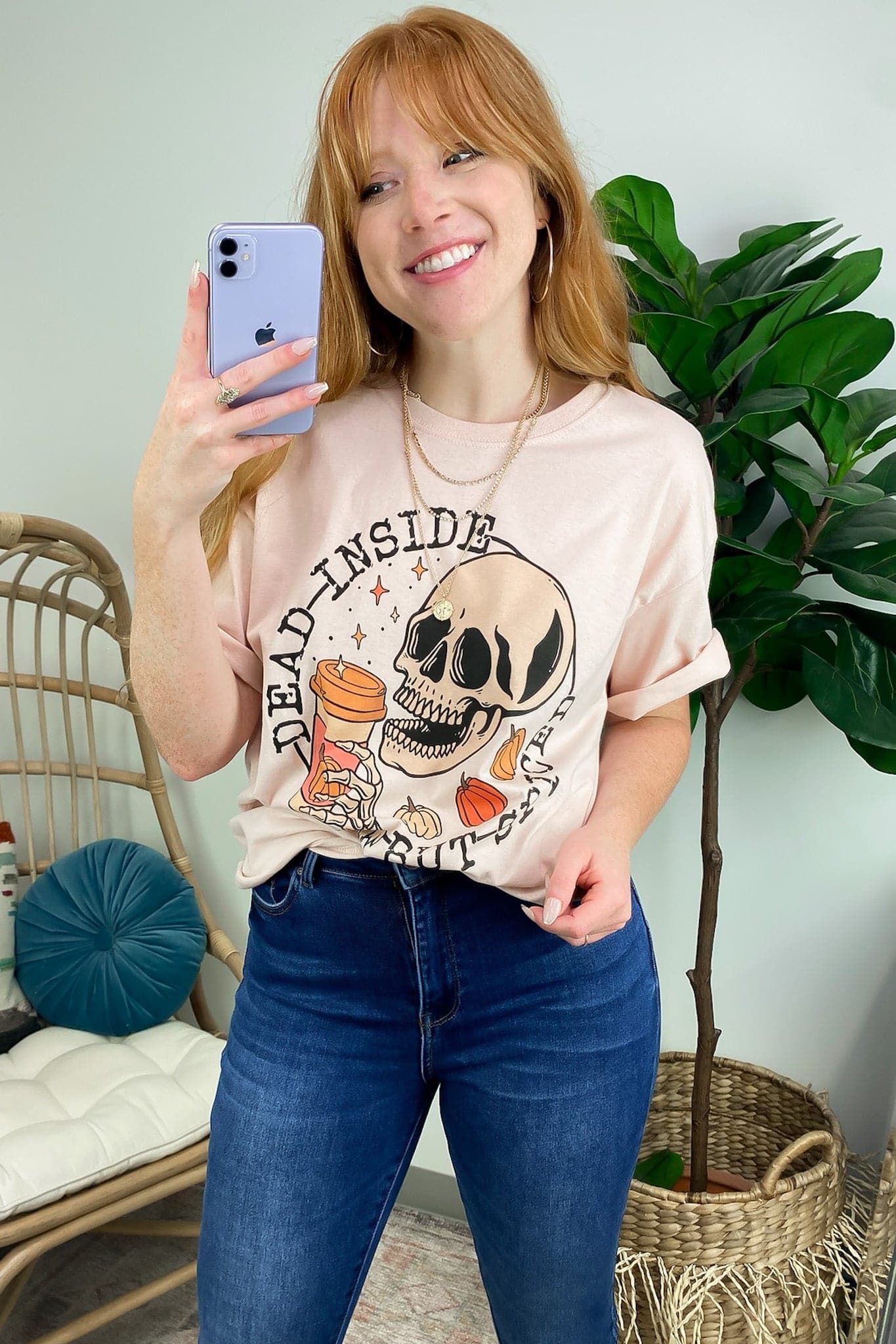 Halloween Spiced Graphic Tee - FINAL SALE sold by Madison + Mallory product image thumbnail 5