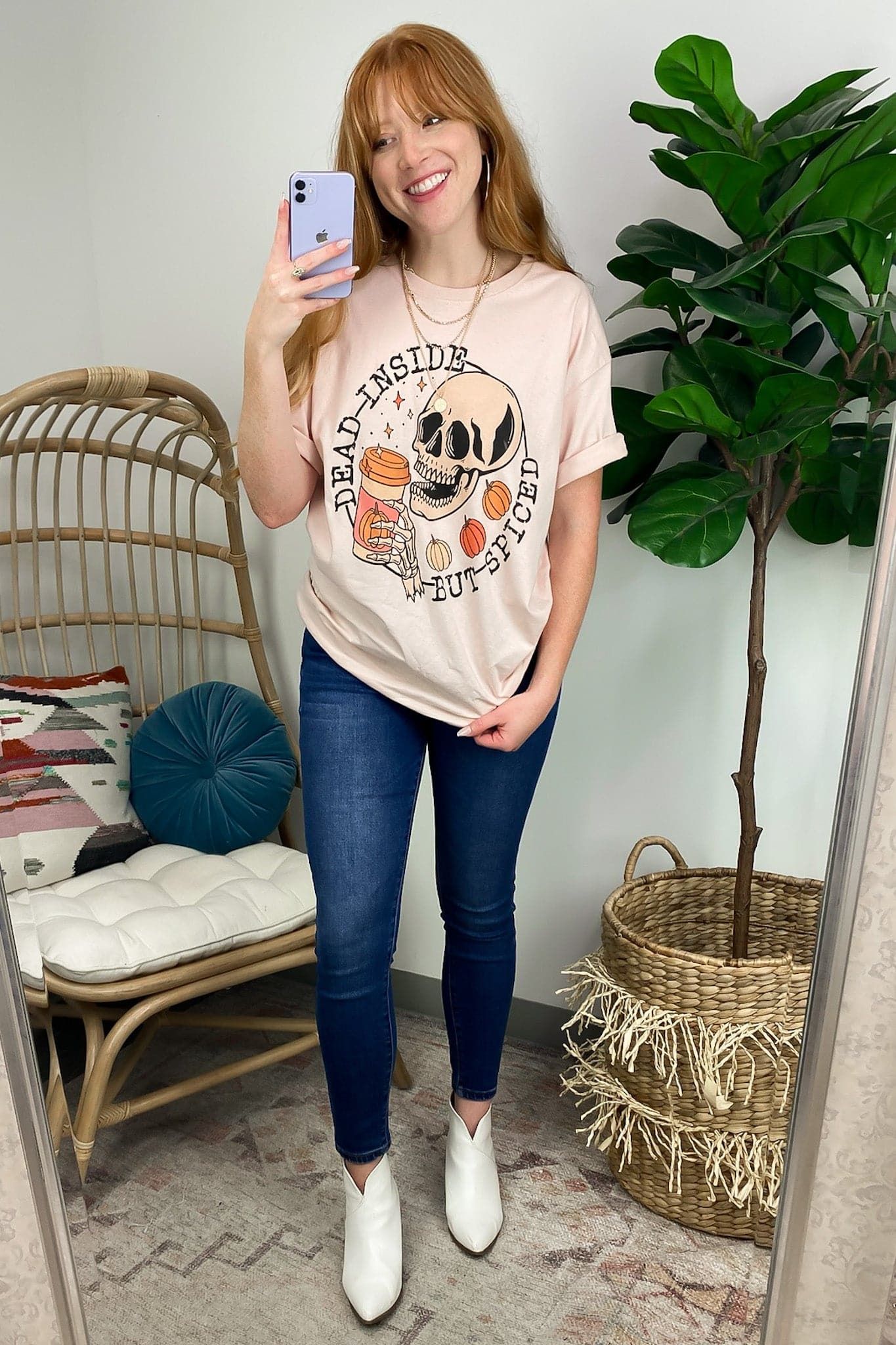 Halloween Spiced Graphic Tee - FINAL SALE sold by Madison + Mallory product image thumbnail 4