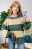 Stylish Charm Striped Knit Sweater - FINAL SALE sold by Madison + Mallory