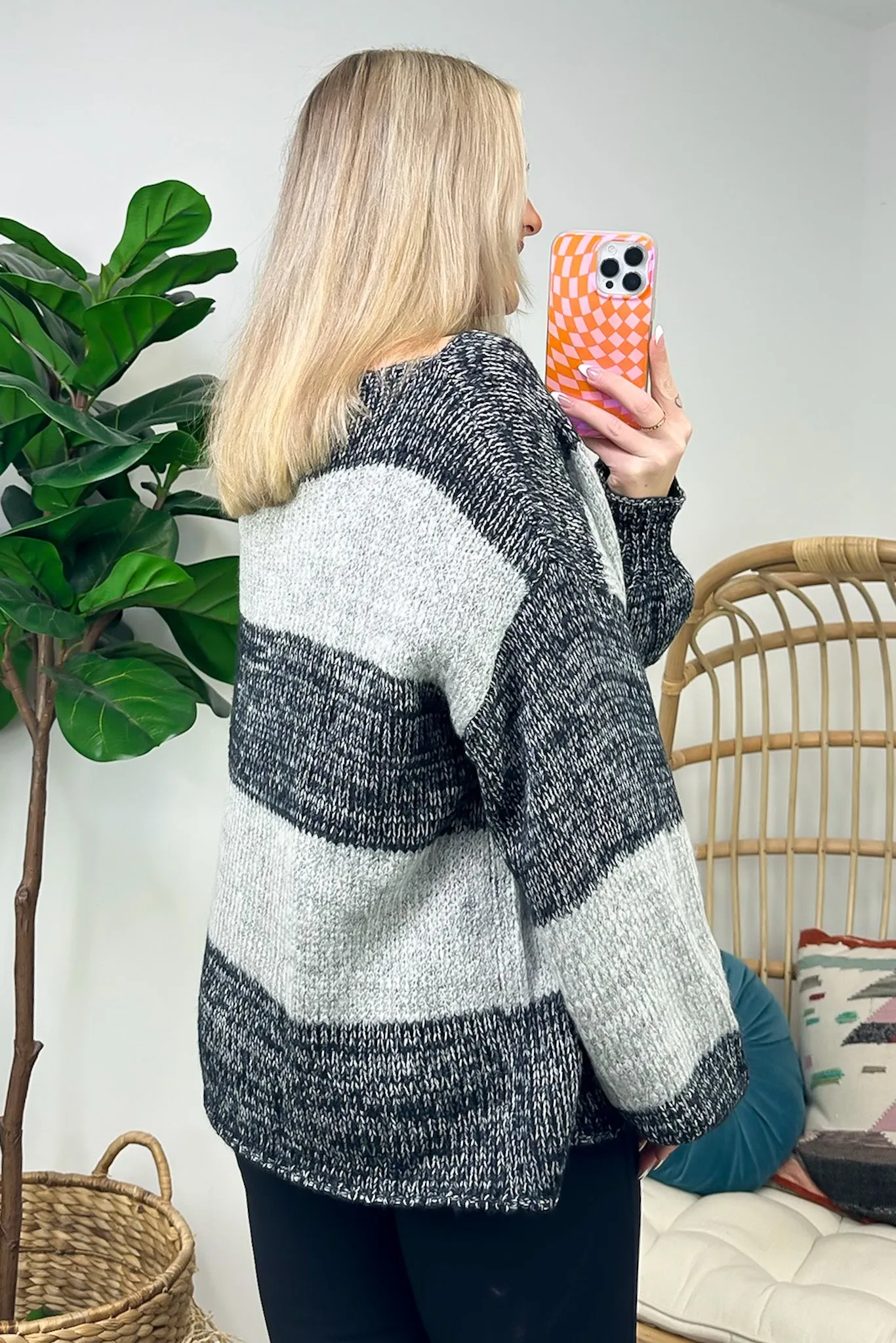 Stylish Charm Striped Knit Sweater - FINAL SALE sold by Madison + Mallory product image thumbnail 3