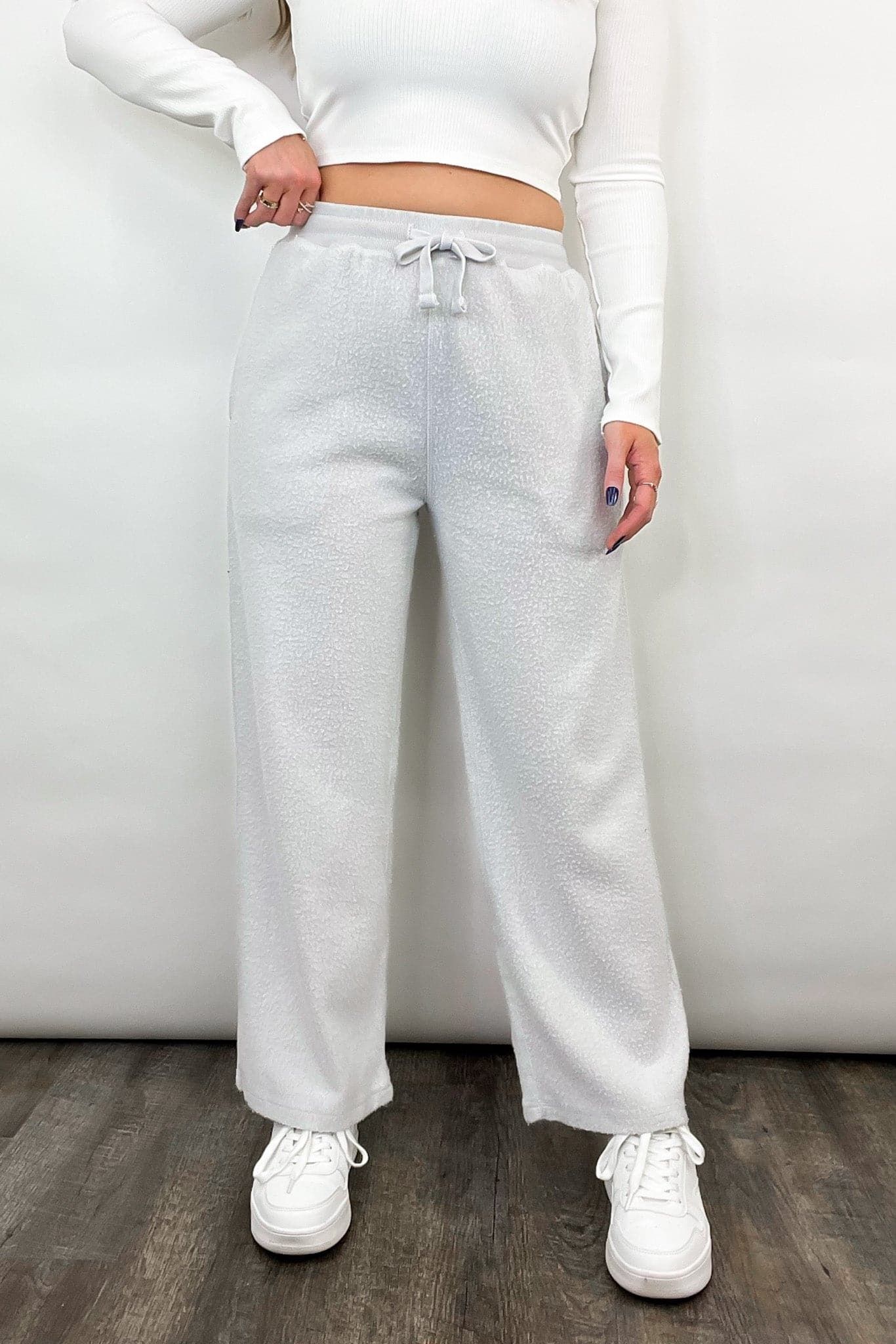 Acee Fuzzy Knit Mineral Wash Lounge Pants - FINAL SALE sold by Madison + Mallory product image thumbnail 5