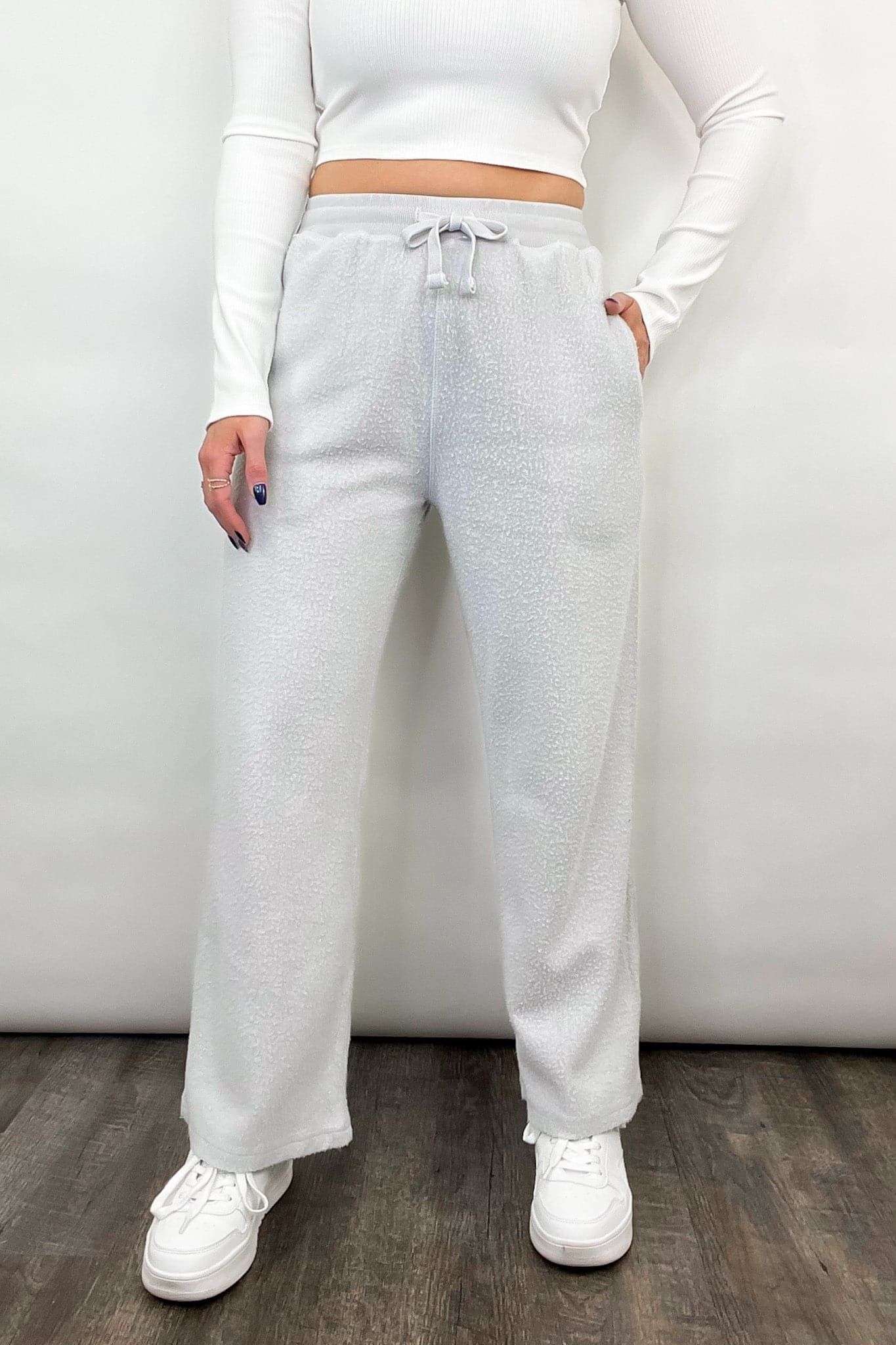 Acee Fuzzy Knit Mineral Wash Lounge Pants - FINAL SALE sold by Madison + Mallory product image thumbnail 7