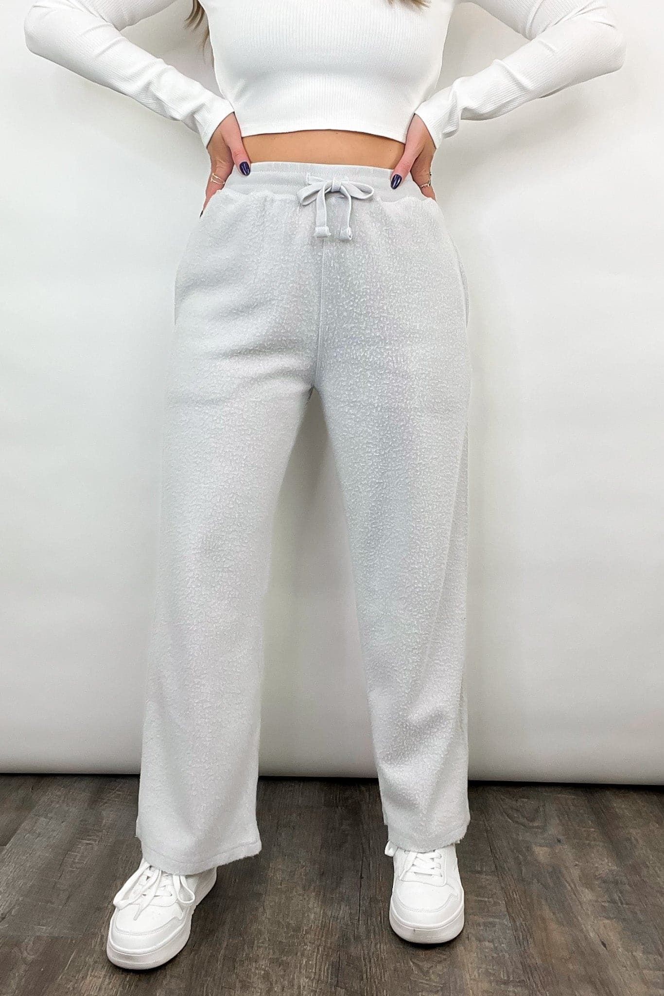 Acee Fuzzy Knit Mineral Wash Lounge Pants - FINAL SALE sold by Madison + Mallory product image thumbnail 2