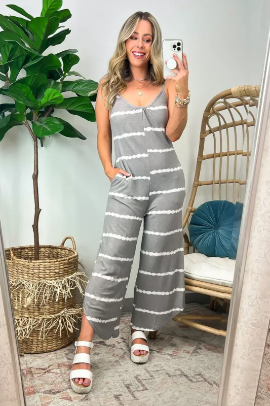 Rowenah Sleeveless Striped Romper Jumpsuit - FINAL SALE sold by Madison + Mallory