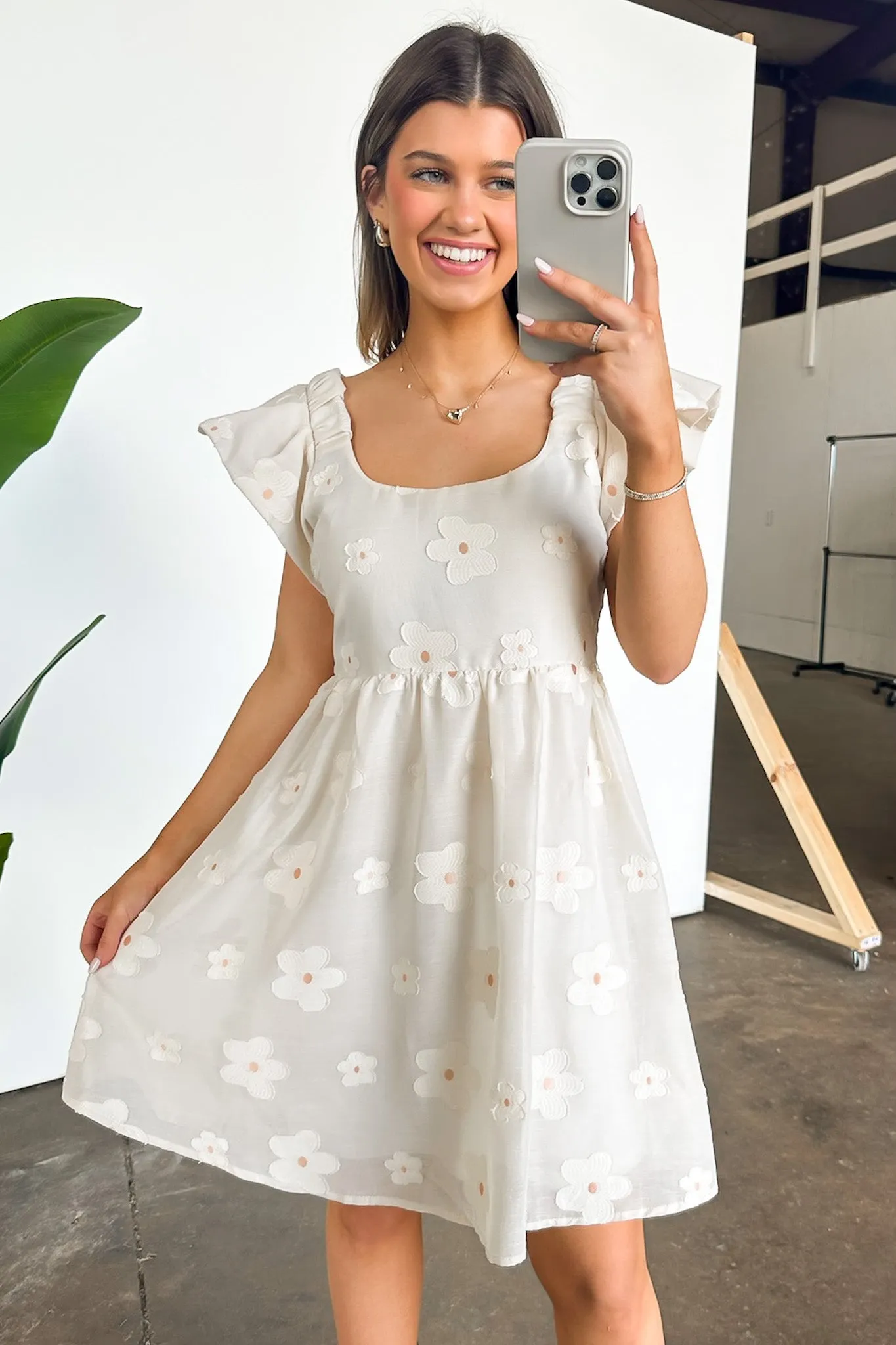 Exquisite Romance Floral Embroidered Organza Dress - FINAL SALE sold by Madison + Mallory